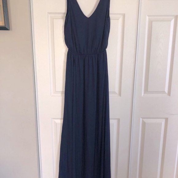 Show Me Your MuMu Dresses & Skirts - Show Me Your MuMu Blue Formal V-Neck NWT Sleeveless Dress MEDIUM